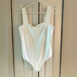 Abercrombie and Fitch Soft Squareneck Bodysuit
